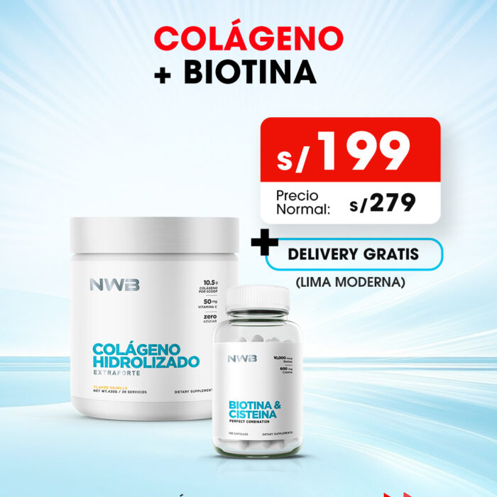 COLÁGENO HIDROLIZADO+BIOTINA-PROMOCIÓN