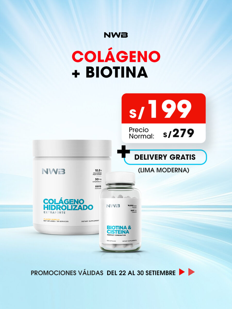 COLÁGENO HIDROLIZADO+BIOTINA-PROMOCIÓN