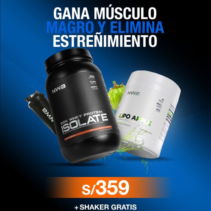 ISOLATE 3LB + LIPO APPLE-PROMOCIÓN
