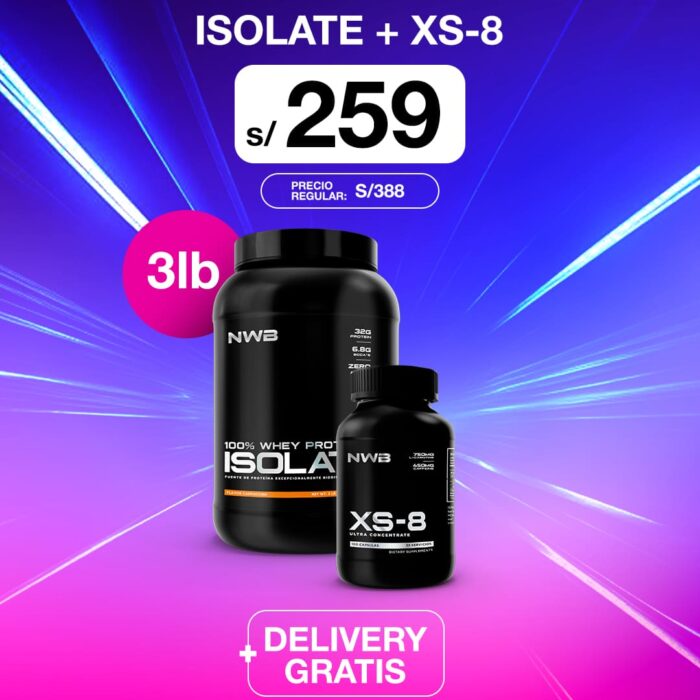 ISOLATE + XS-8 - PROMOCIÓN