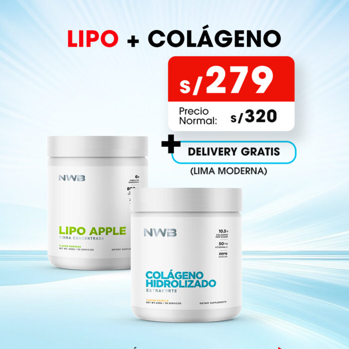 COLÁGENO HIDROLIZADO+LIPO APPLE-PROMOCIÓN