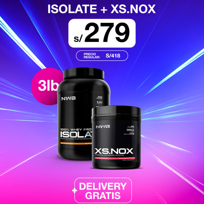 ISOLATE + XS.NOX - PROMOCIÓN