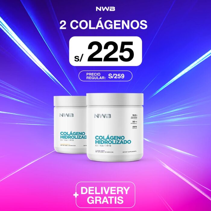 2 COLÁGENOS HIDROLIZADOS 430 gr NWB-PROMOCIÓN