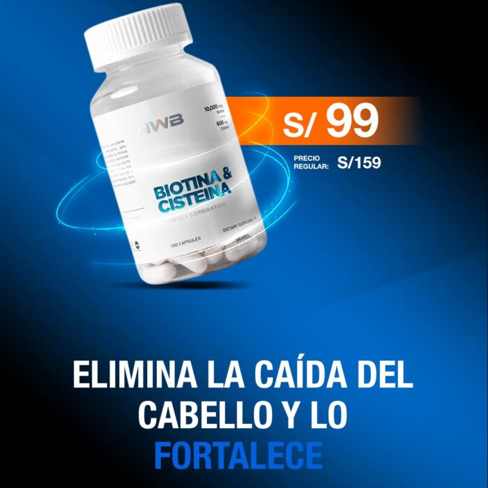 BIOTINA & CISTEÍNA - PROMOCIÓN