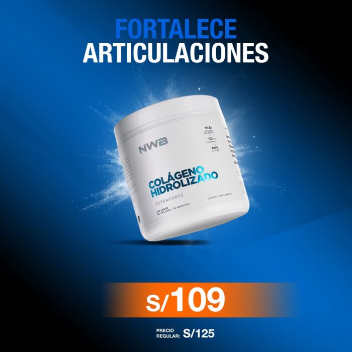 COLÁGENO HIDROLIZADO 430 gr NWB - PROMOCIÓN