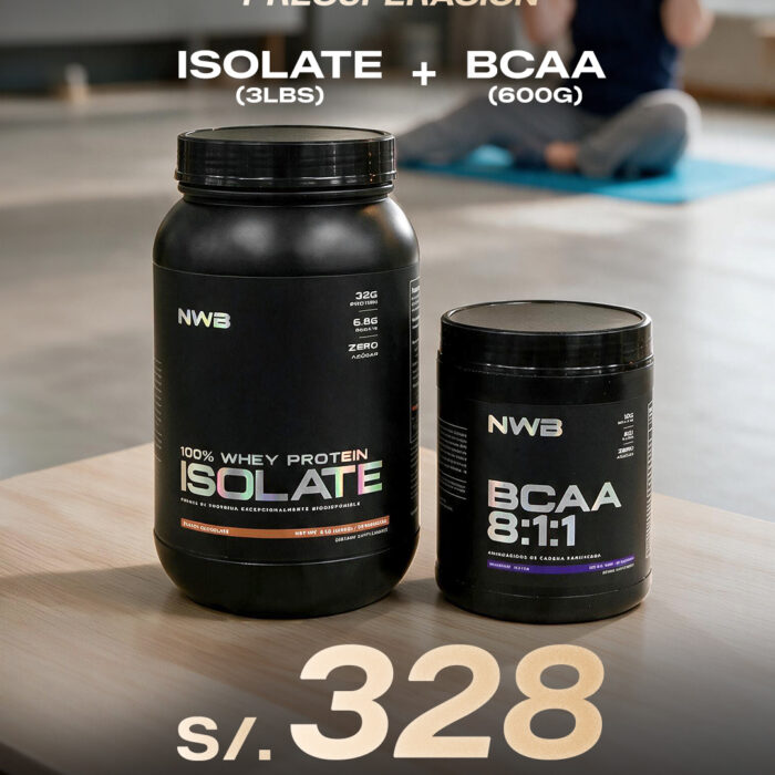 ISOLATE 3LB & BCAA - DÍA DEL ADULTO MAYOR